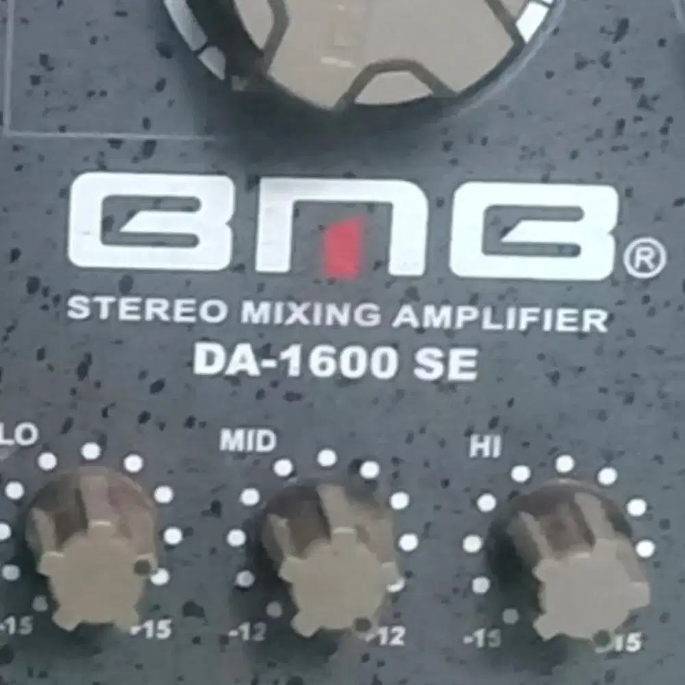 Amplifier mixing BMB model : DA 1600 SE