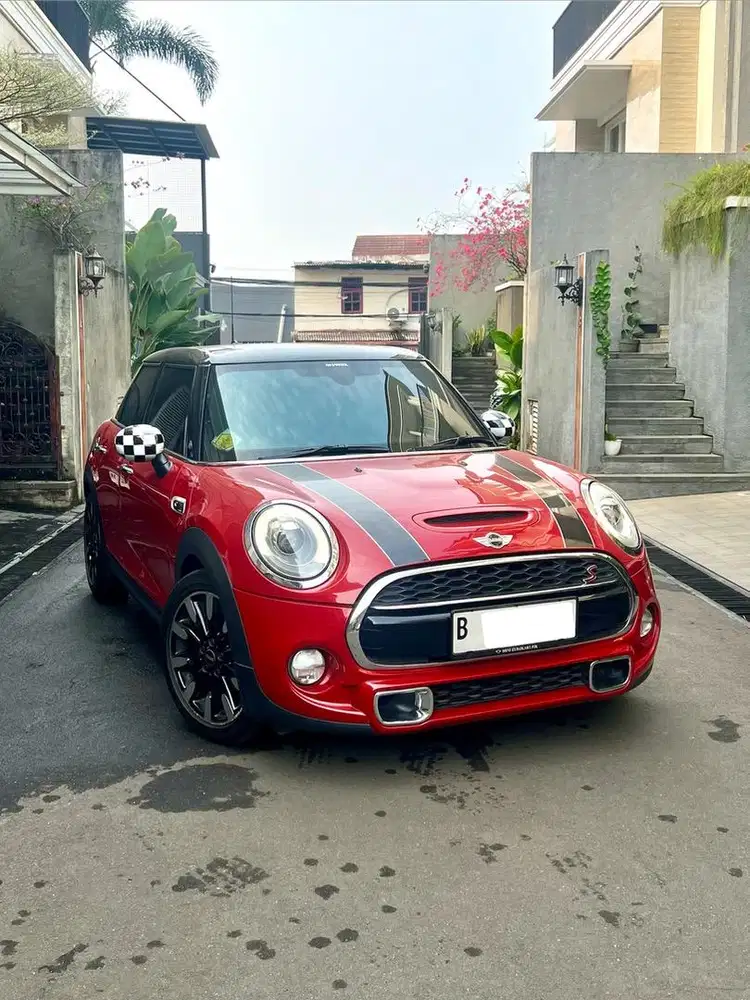 MINI Cooper S 5 Door 2015 – Red | KM 55rb | Plat Cantik 3 Angka