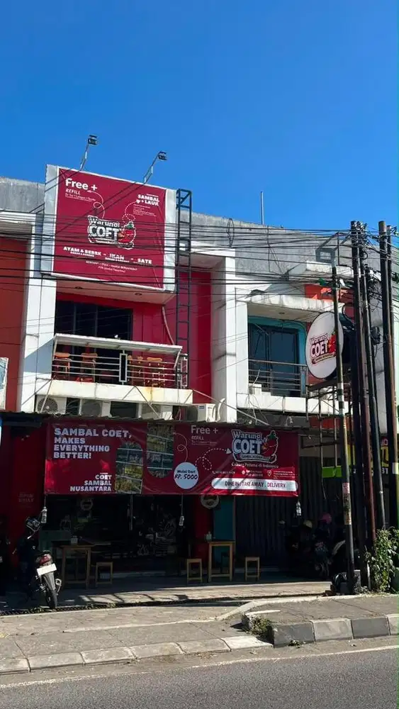 Dijual ruko dengan usahanya