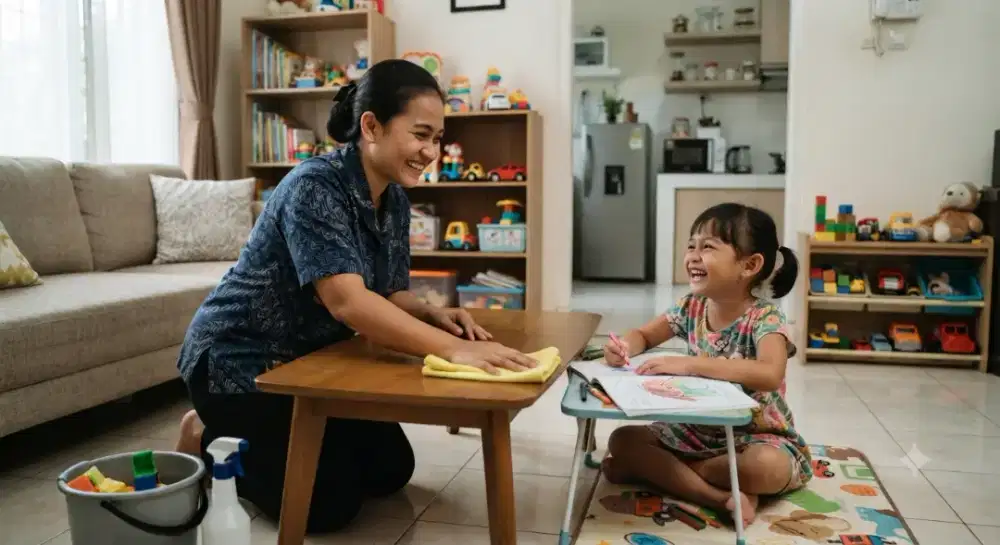 Dibutuhkan ART Serabutan (Pulang Pergi)