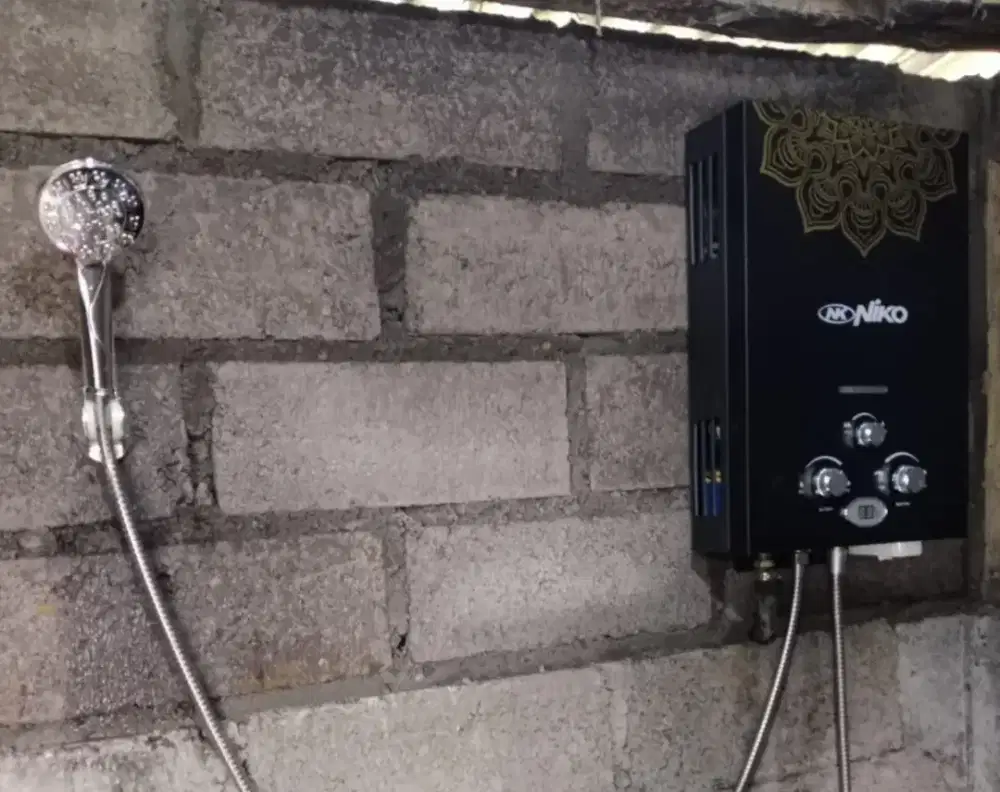 Free Pasang - Niko Shower Air Panas Pakai Gas