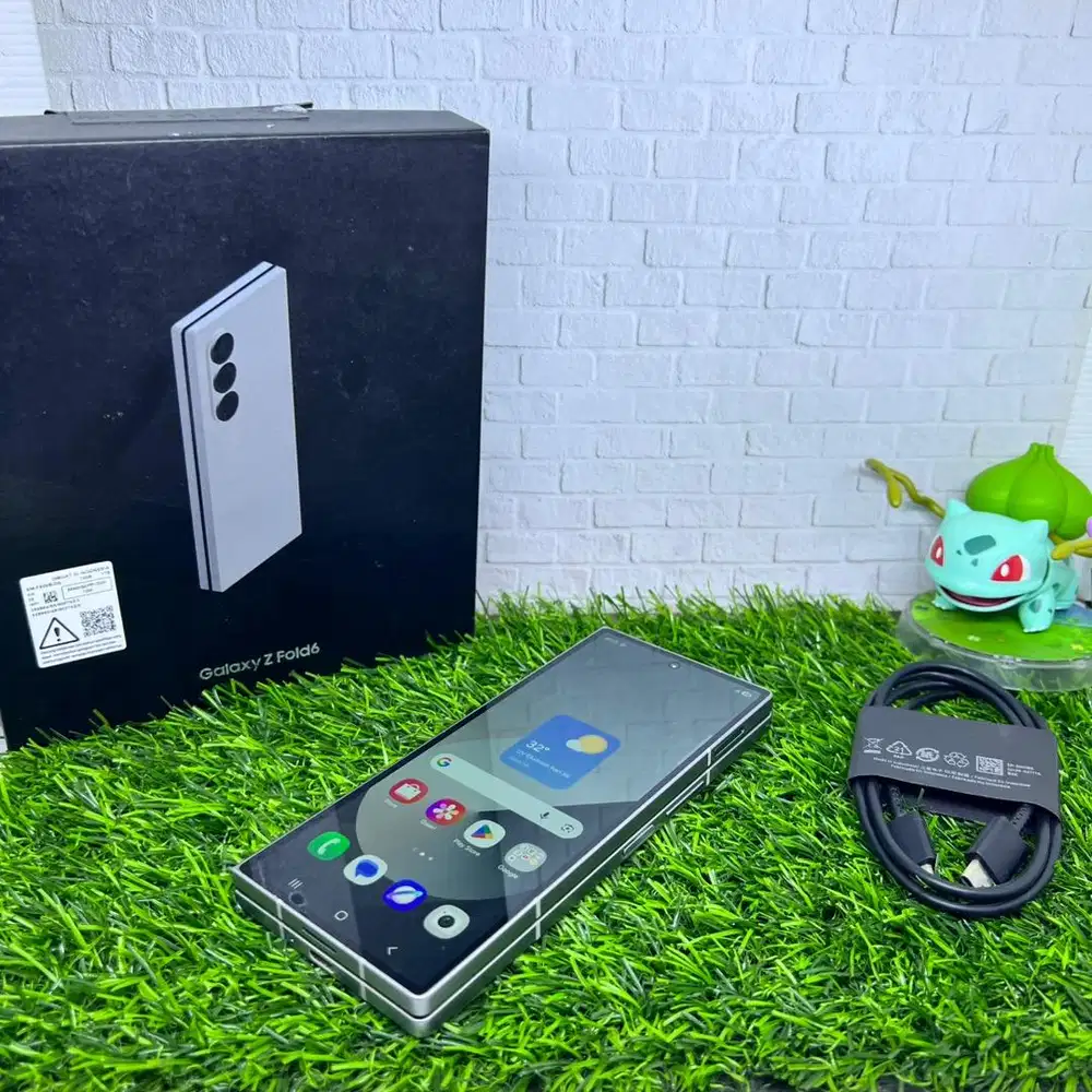 Samsung Z Fold 6 12/1TB sein Fullset original Murah