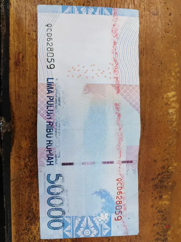 UNIK LANGKA BURUAN KOLEKTOR UANG MISPRINT
