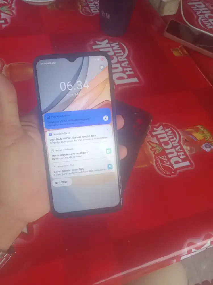 Vivo resmi y53s ram8+4/128 NFC mulus pulset
