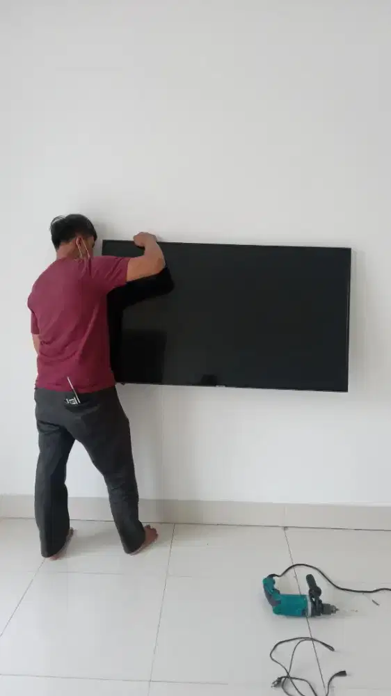 Braket +pasang atau pasang saja terima rapih bracket breket led tv