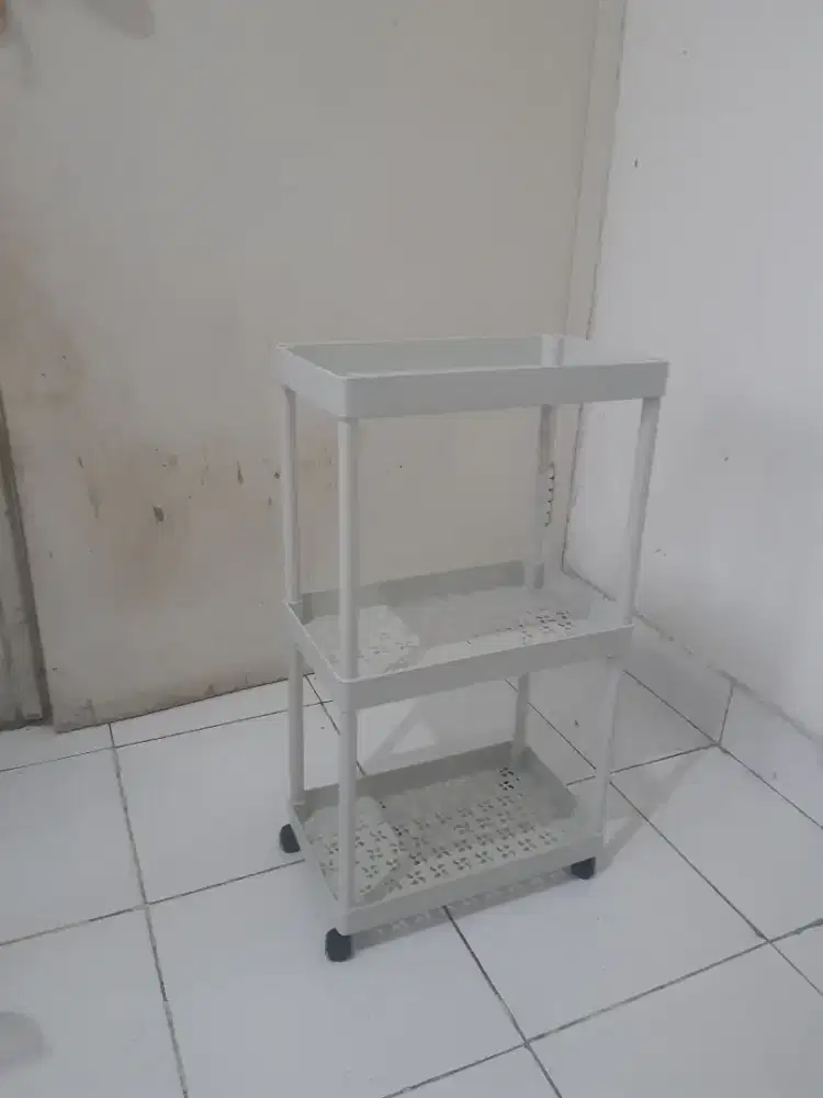 jual vpt1rakplastik3susun ada roda msh bgs