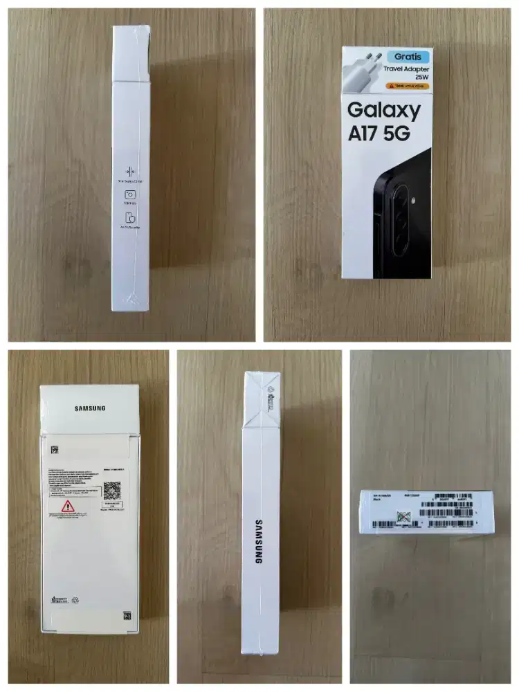 Samsung A17 5G  + charger (new) - belum buka bungkus