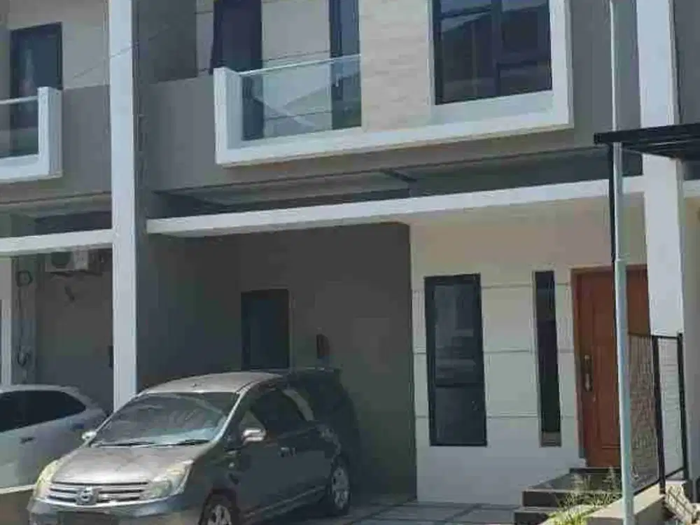 Rumah Cluster one Gate di Gentan 2 Lantai