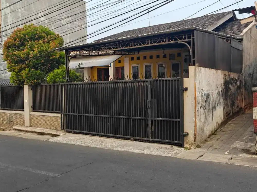 Dijual Rumah Pamulang Siap Huni Pinggir Jalan Cocok Untuk Usaha