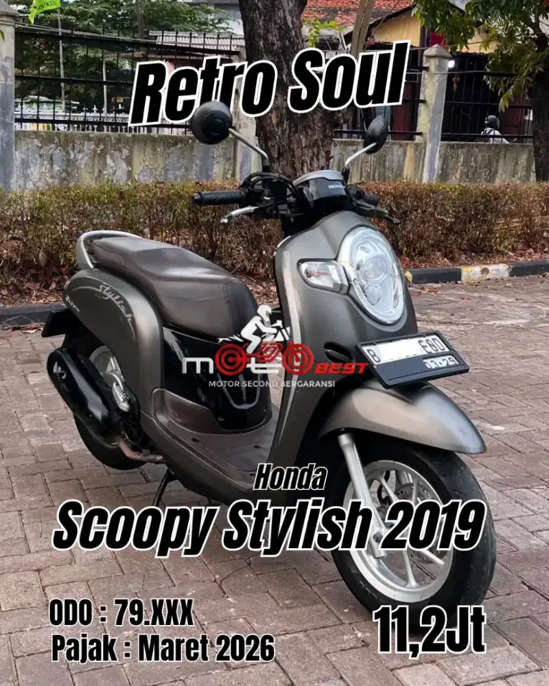 Honda Scoopy 110cc Stylish 2019
