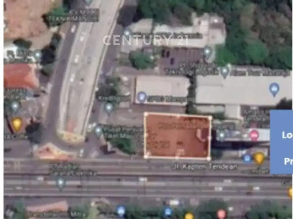 Tanah Komersil Cocok Untuk Gedung, SPBU, Hotel Di Jakarta Selatan