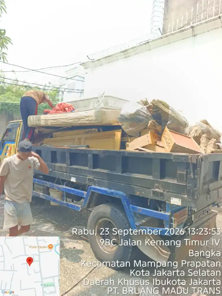 Jasa buang puing sampah