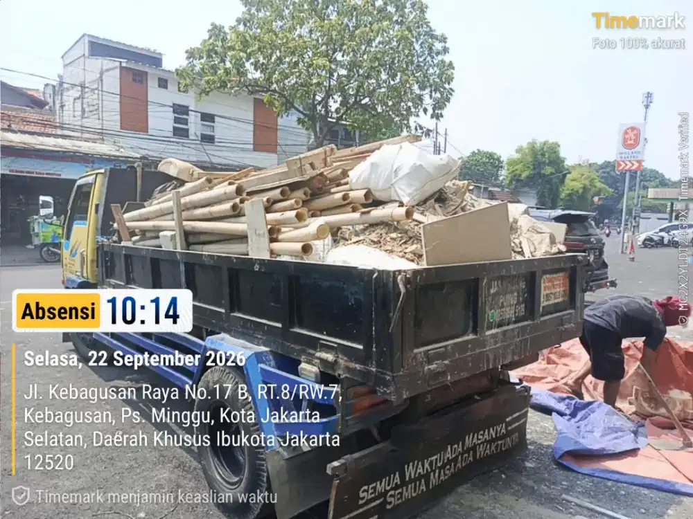 Jasa buang puing sampah