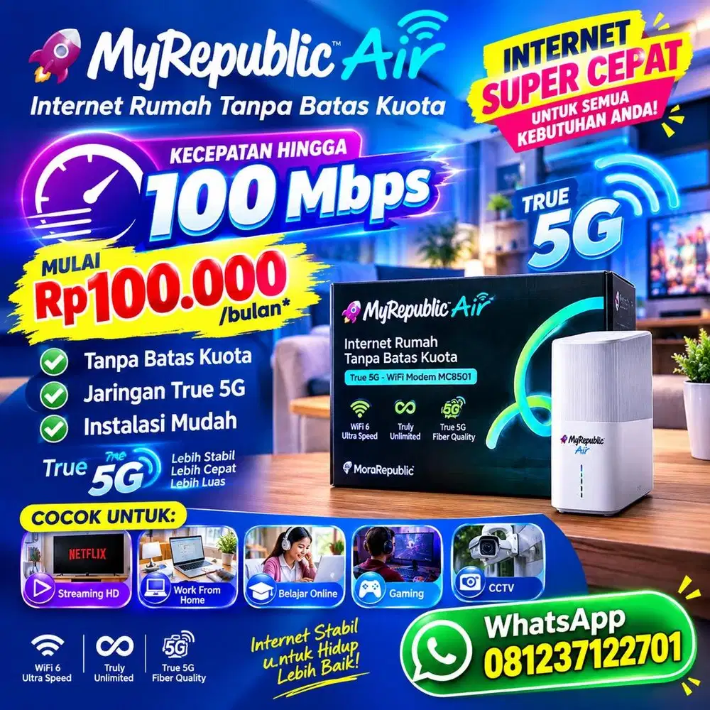 WIFI murah untuk rumah unlimited