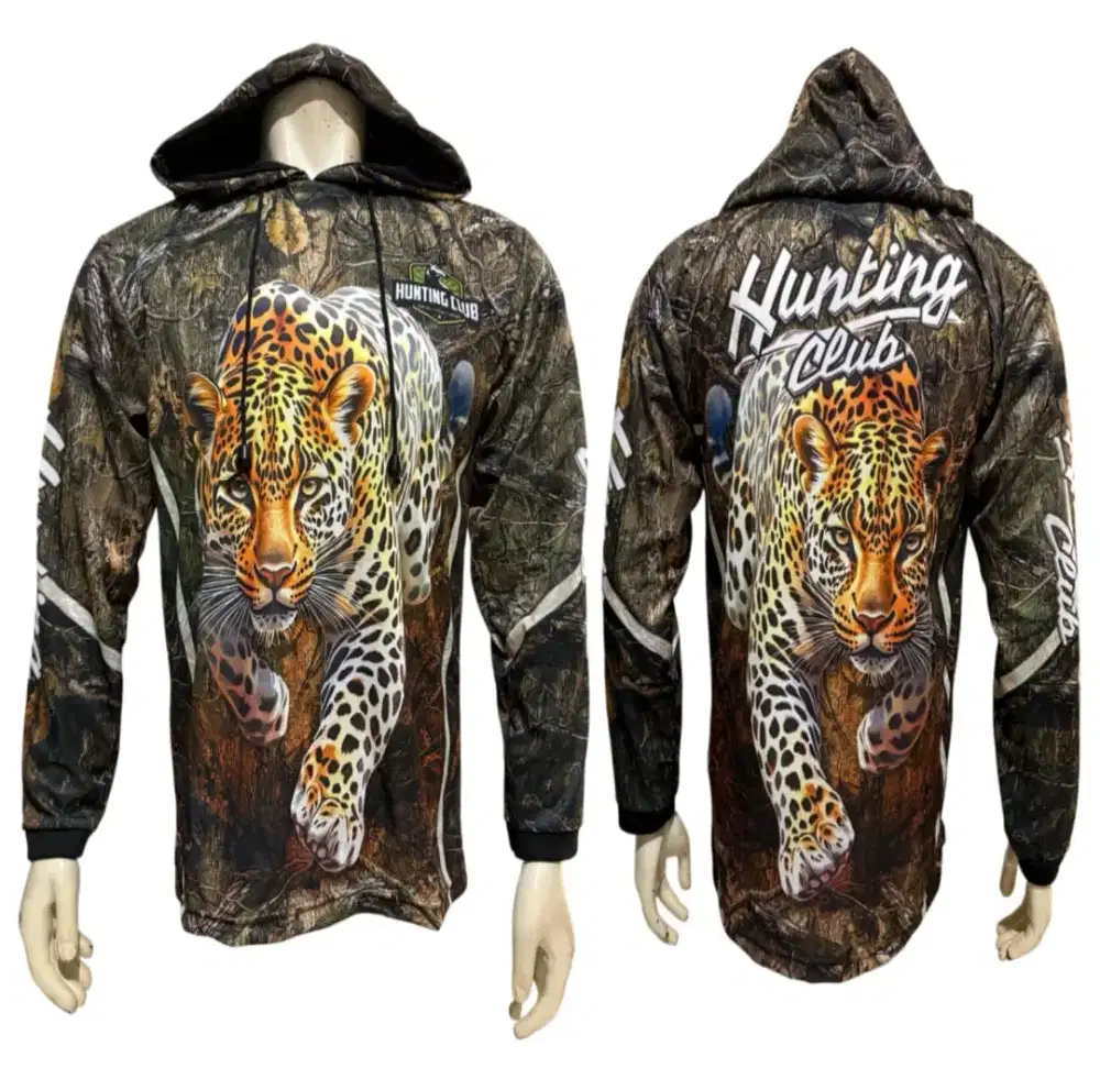 Jersey hunting camo berburu printing