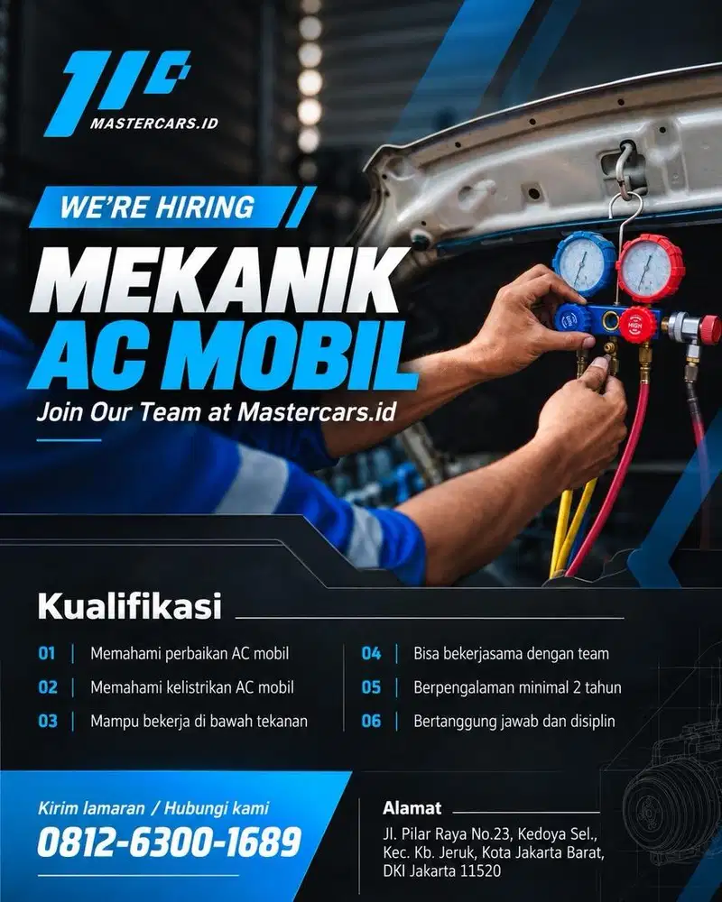 Teknisi ac / mekanik ac mobil
