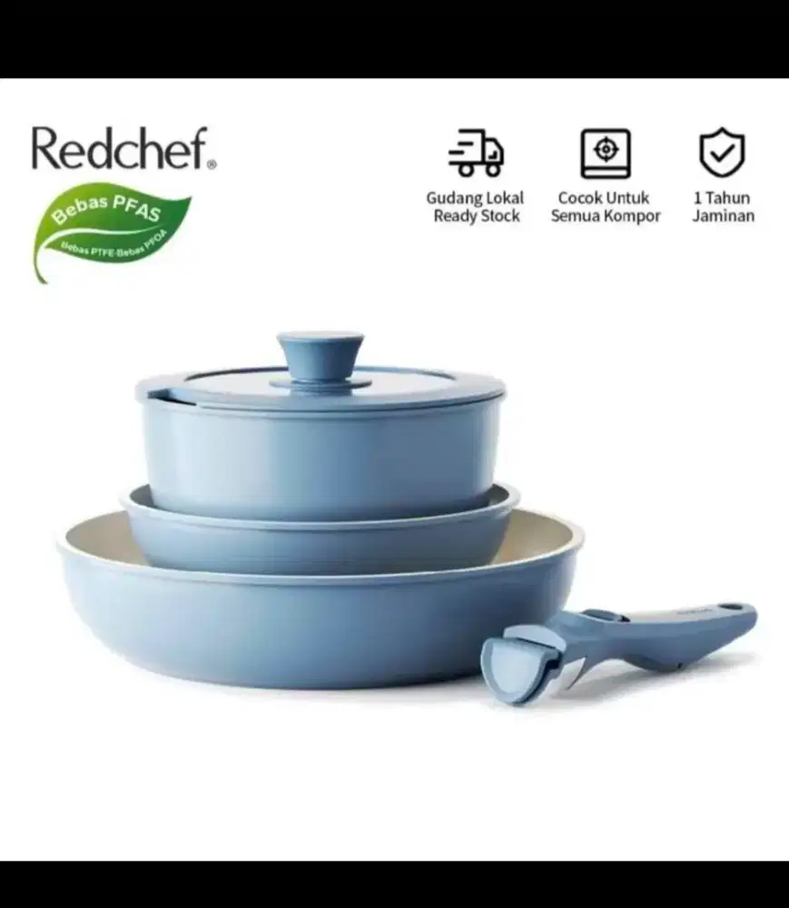 RED CHEF CERAMIC COOKWARE