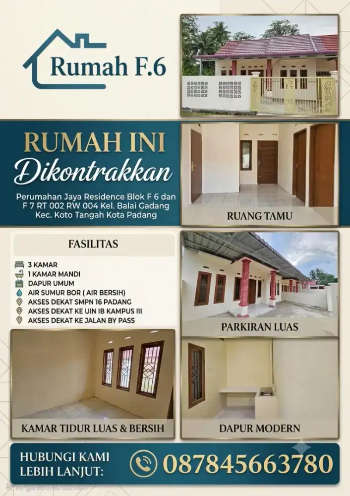 Disewakan/ Dikontrakan Rumah