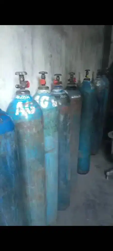 tabung oksigen dan argon ukuran 6 m3