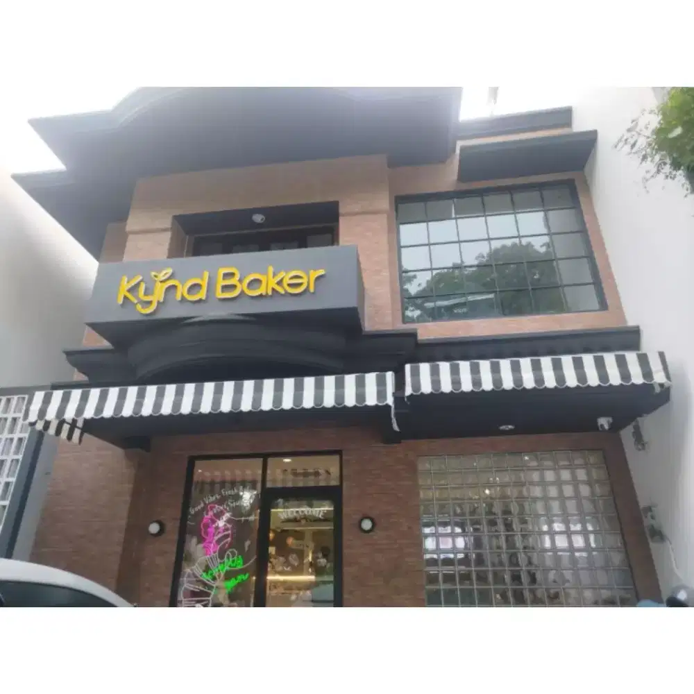 Kanopi Kain Caffe dan ruko