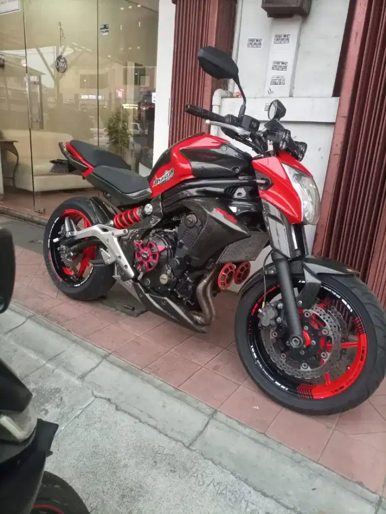 Jual motor bekas Kawasaki er6N thn 2012