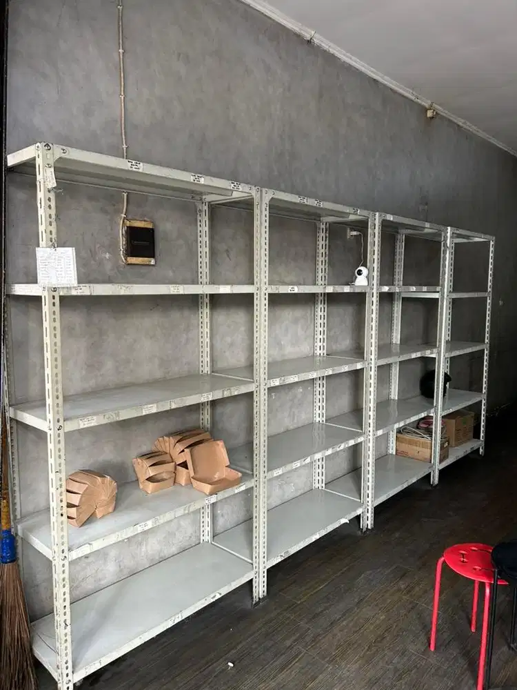 Rak Susun, Rak Besi Serbaguna, Rak Gudang, ukuran L40xP100xT200cm