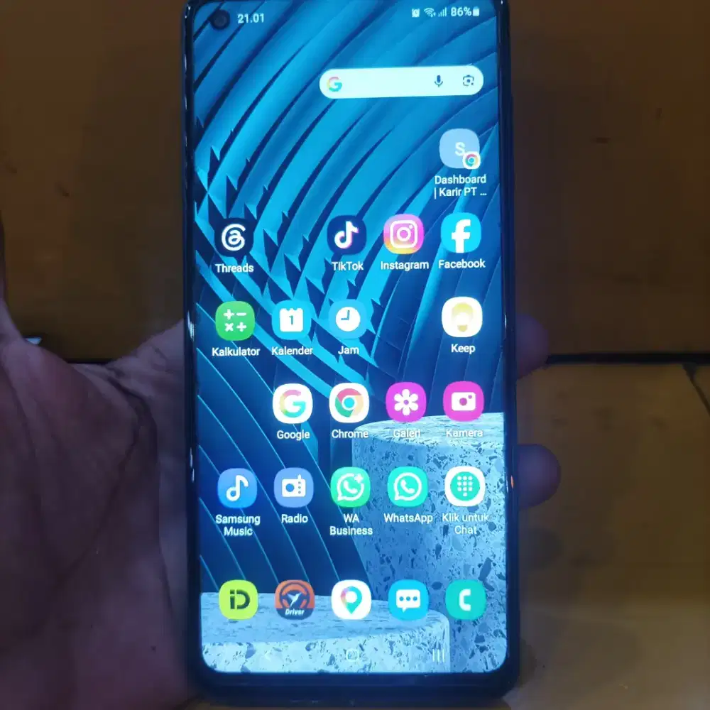 Samsung A21s ram 6/128 Lengkap