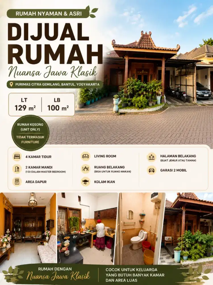 Rumah Jawa Modern