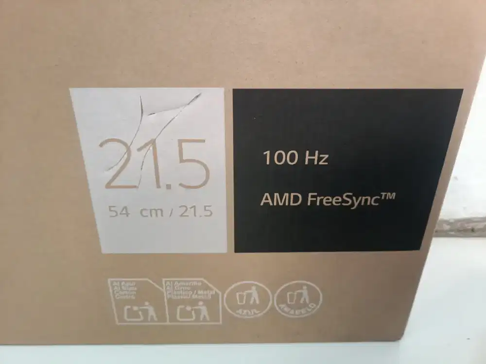 Monitor LG 22 inci fremlash baru buka dus