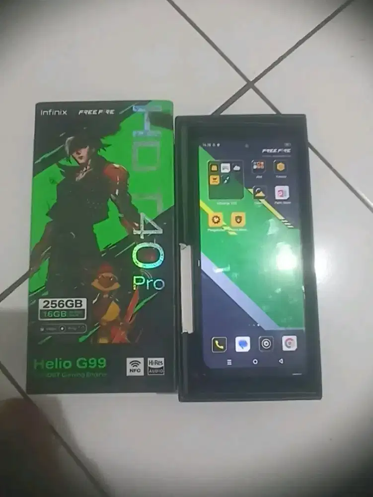 Infinix hot 40 pro ram 8/256 fullset
