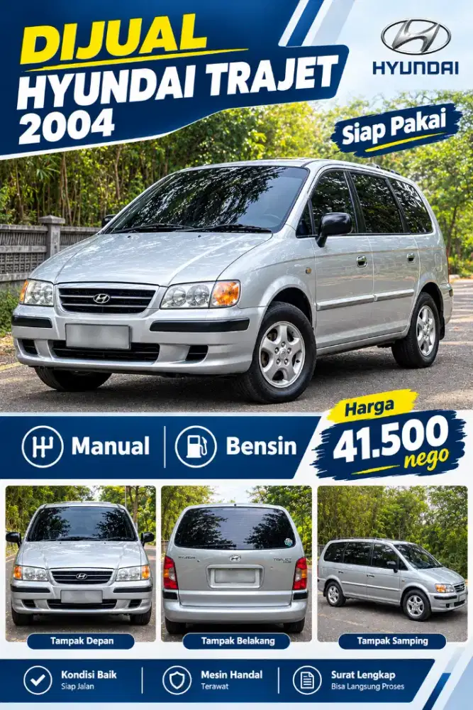 Hyundai Trajet 2004 Bensin