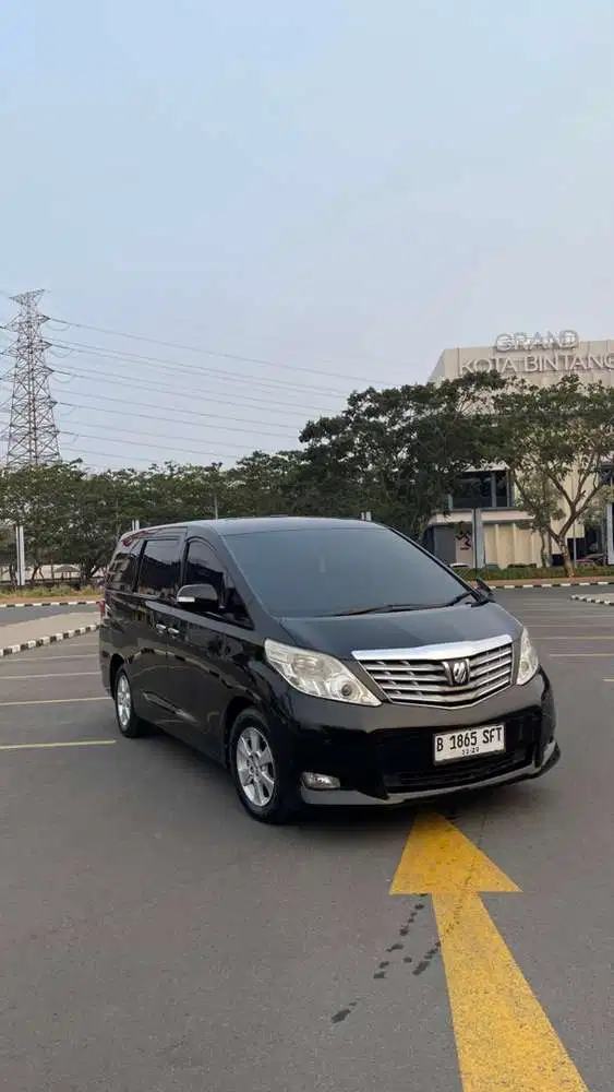 Toyota Alphard 2009 Bensin