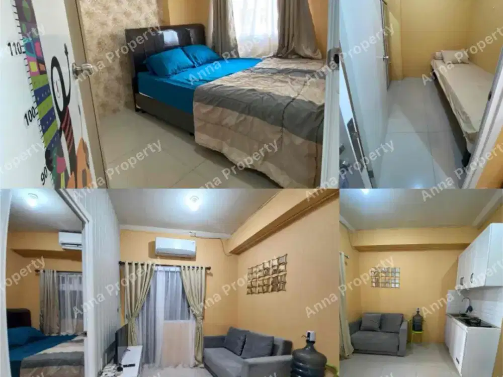 Apartemen Family / Group Room 2 bedroom furnised lengkap wifi aman nyaman di jakarta pusat