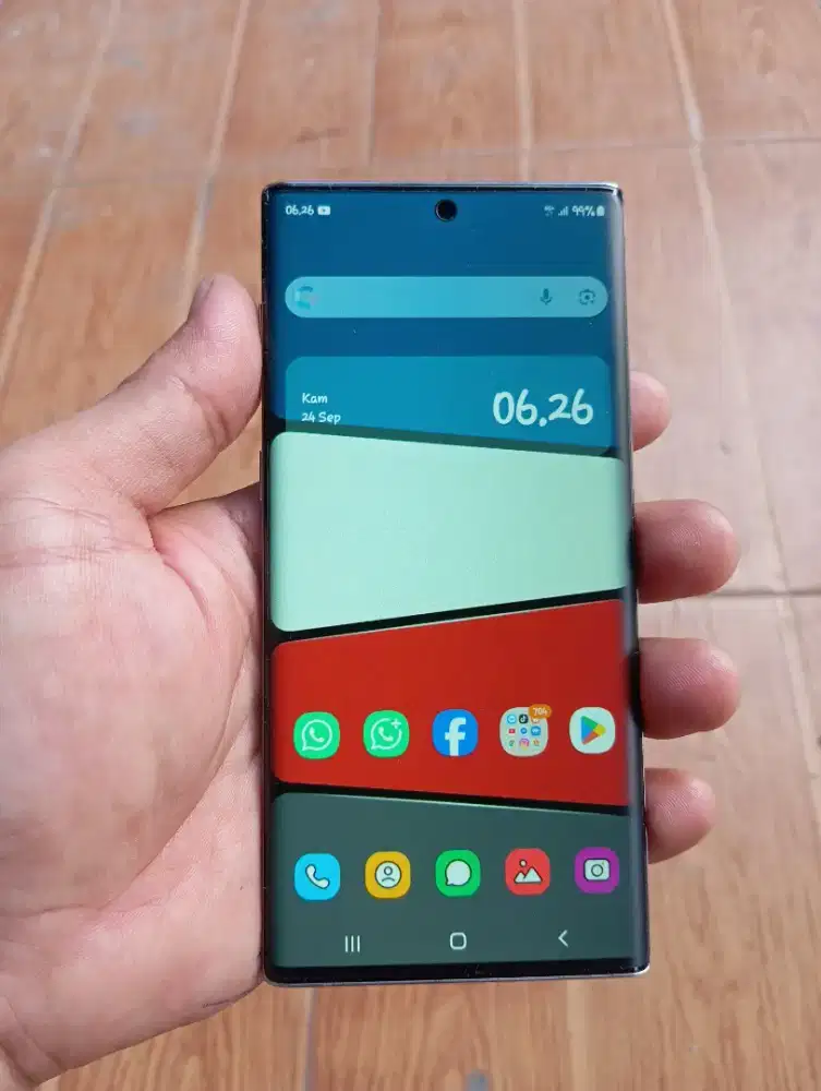 SAMSUNG GALAXY NOTE 10 SEIN RAM 8/256 HP CHARGER