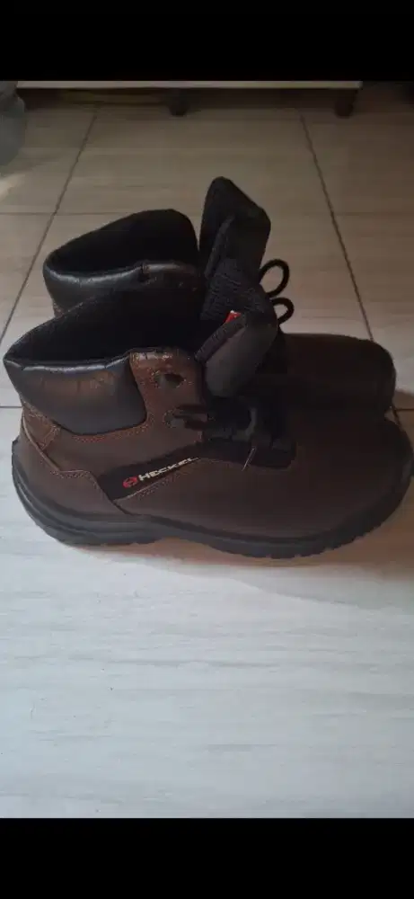 Sepatu safety/touring heckel ori eropa