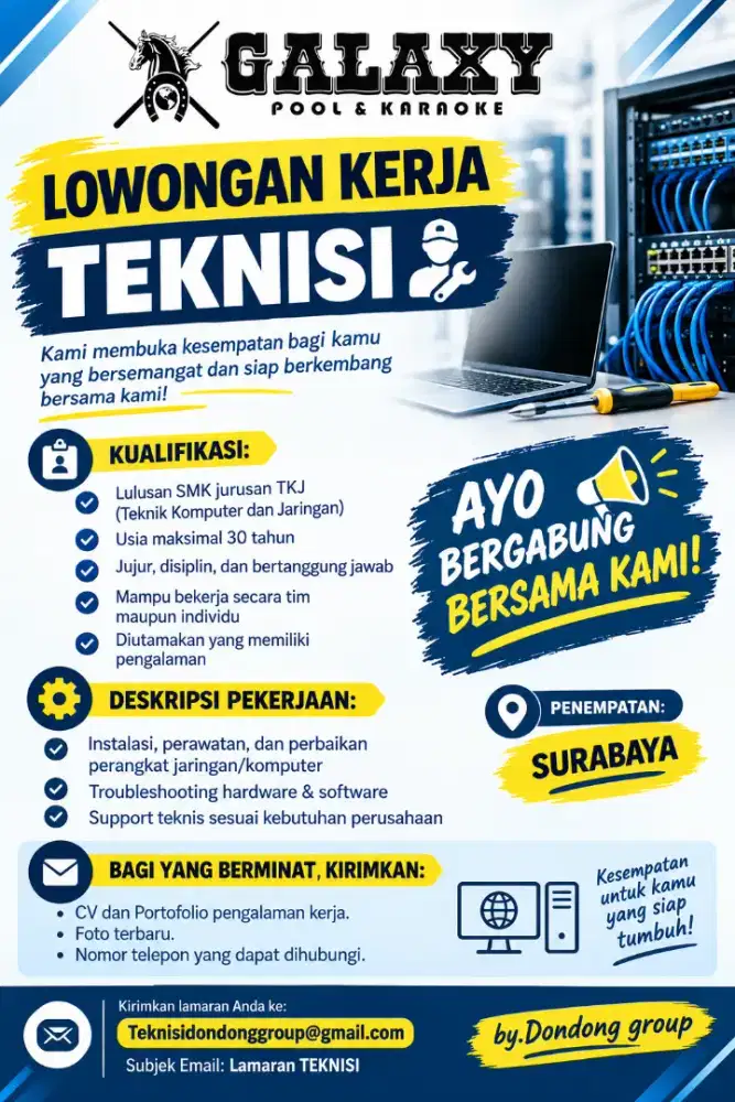 Lowongan Teknisi