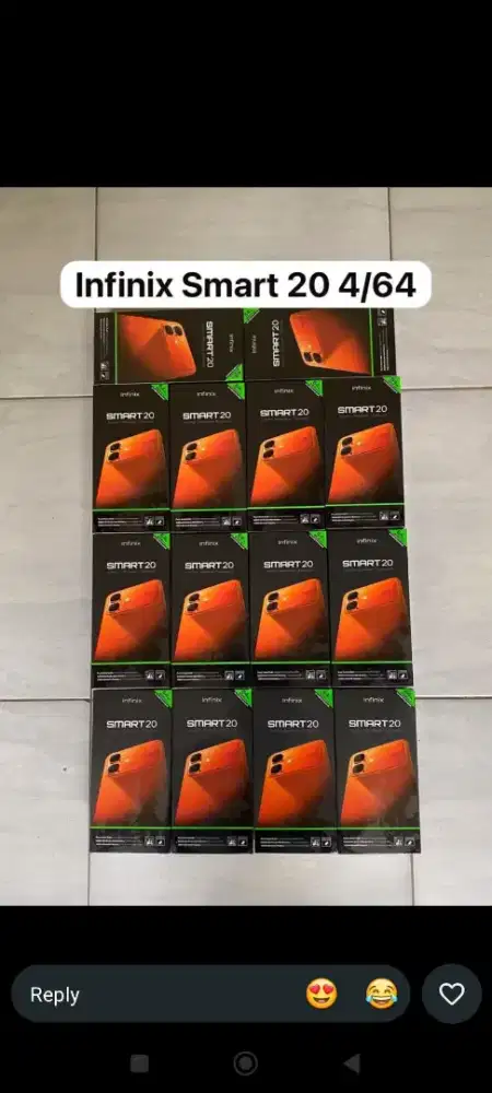 Infinix Smart 20 4/64GB Garansi Resmi New BNIB