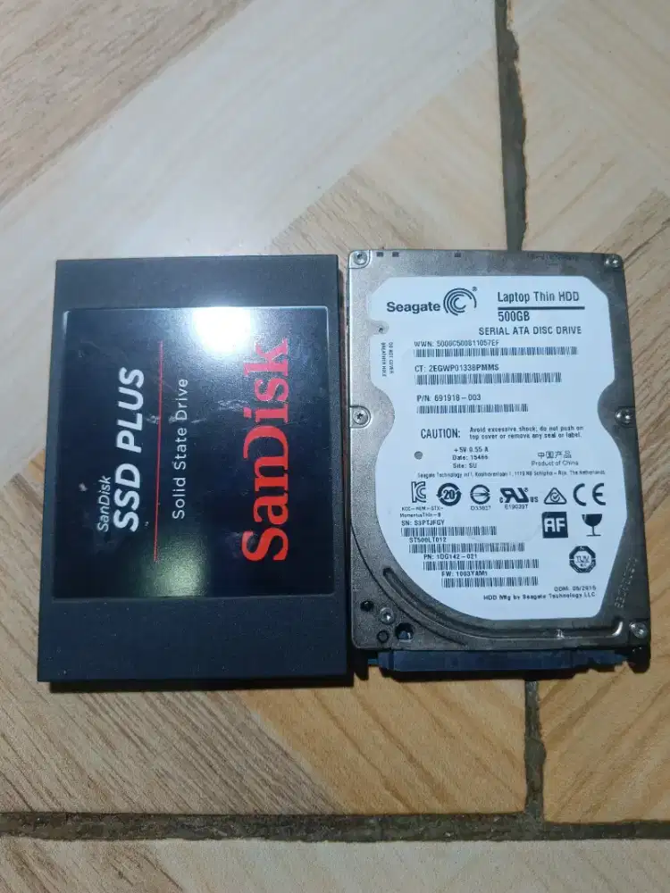 Hardisk & ssd laptop