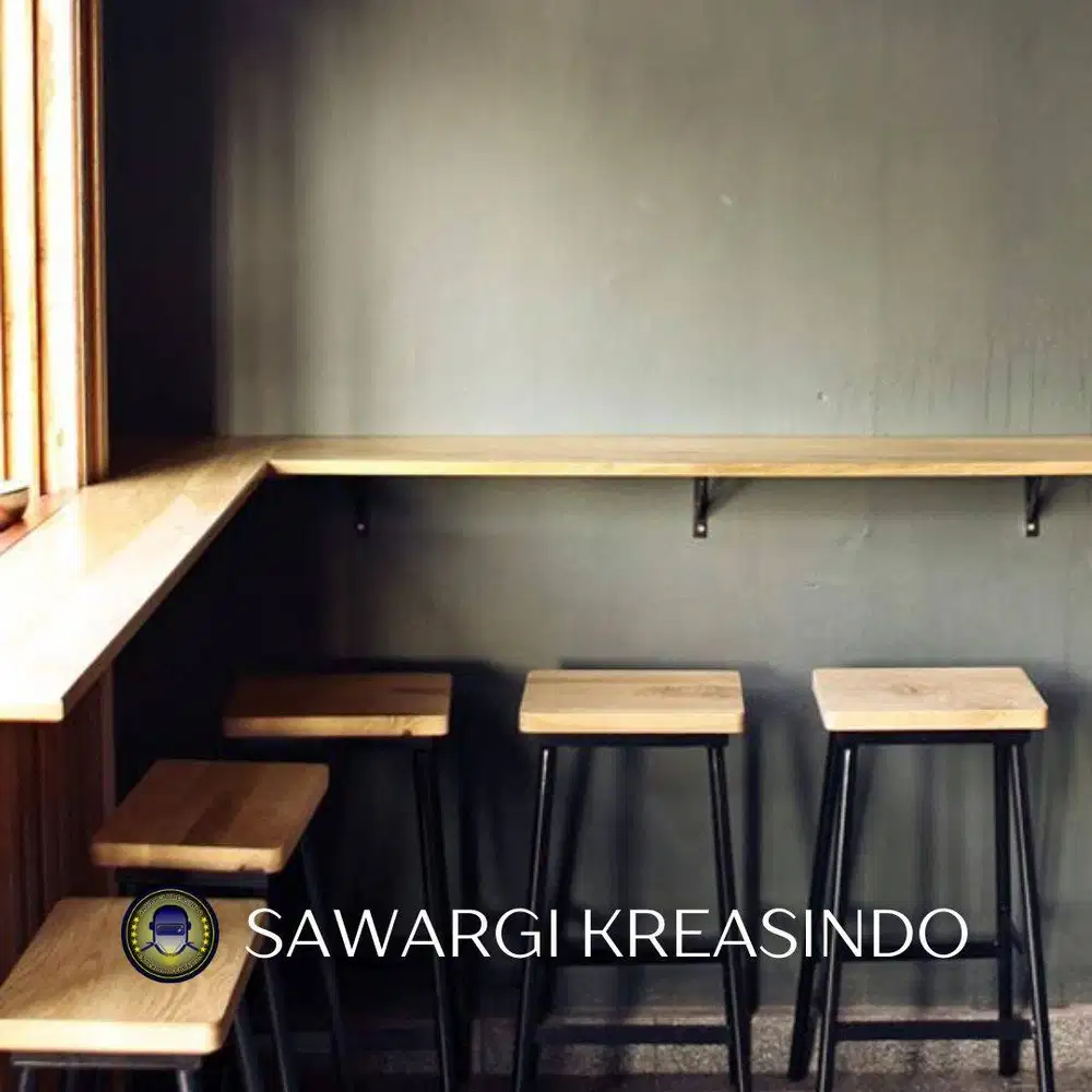 Custom Furniture Besi untuk Cafe, Kantor & Rumah
