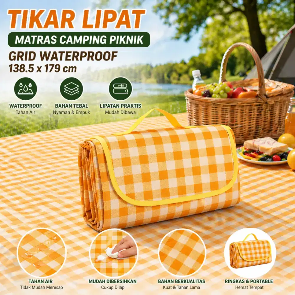 tikar lipat matras