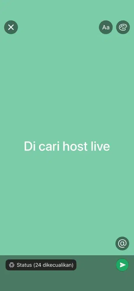 Di cari host live