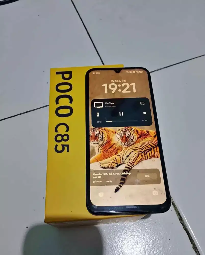Xiaomi poco C85 ram 6+6/128 fullset bisa antar