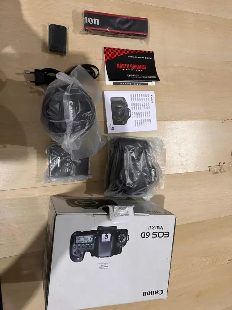 Jual Kamera CANON EOS 6D mark II (Baru)