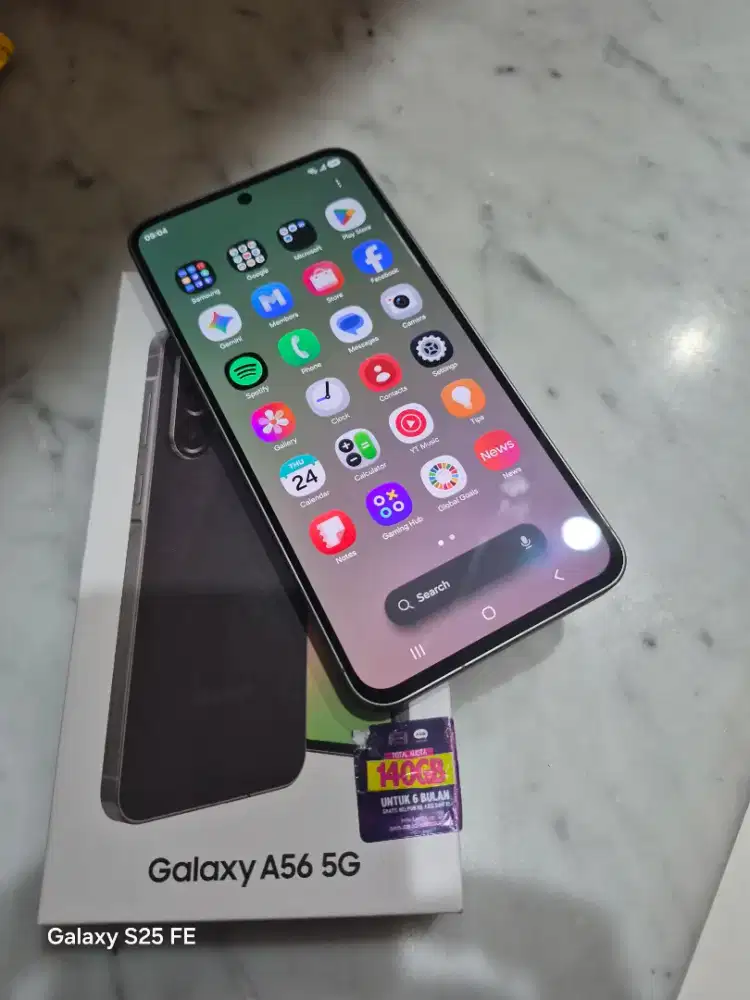 Samsung A56 5G warna graphite