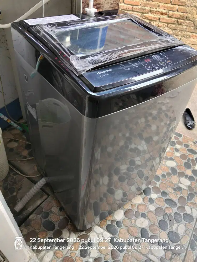 Mesin cuci hisense, 8kg