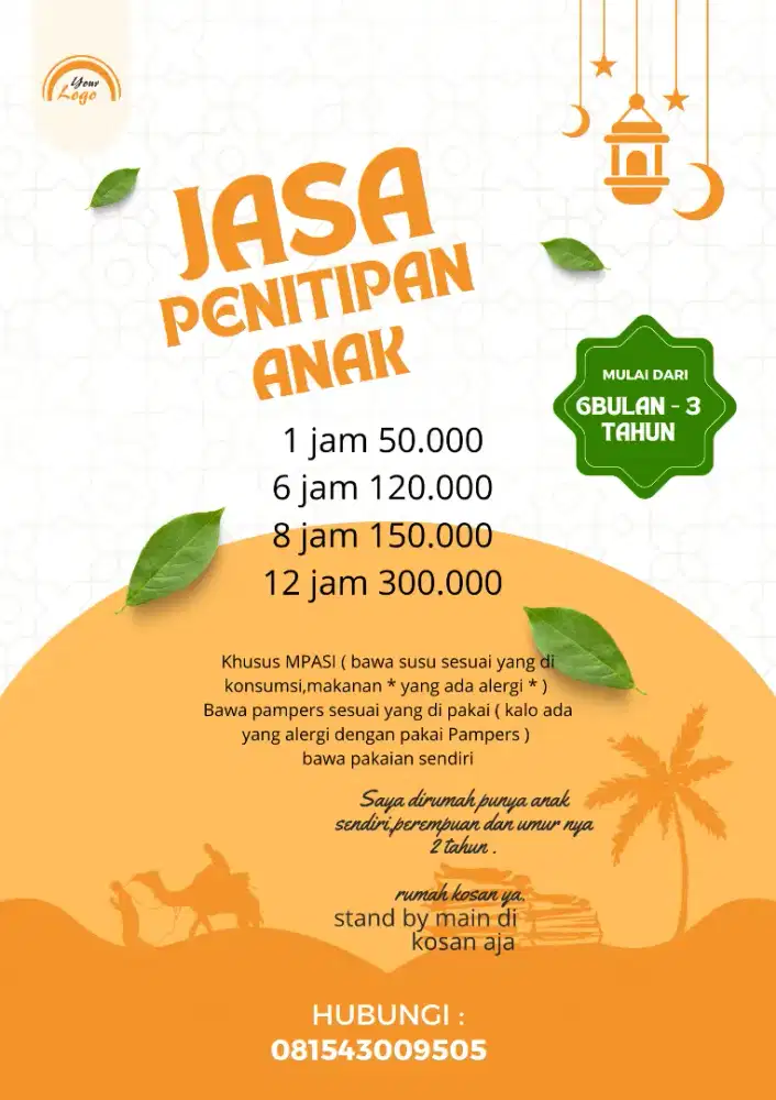 Jasa penitipan anak