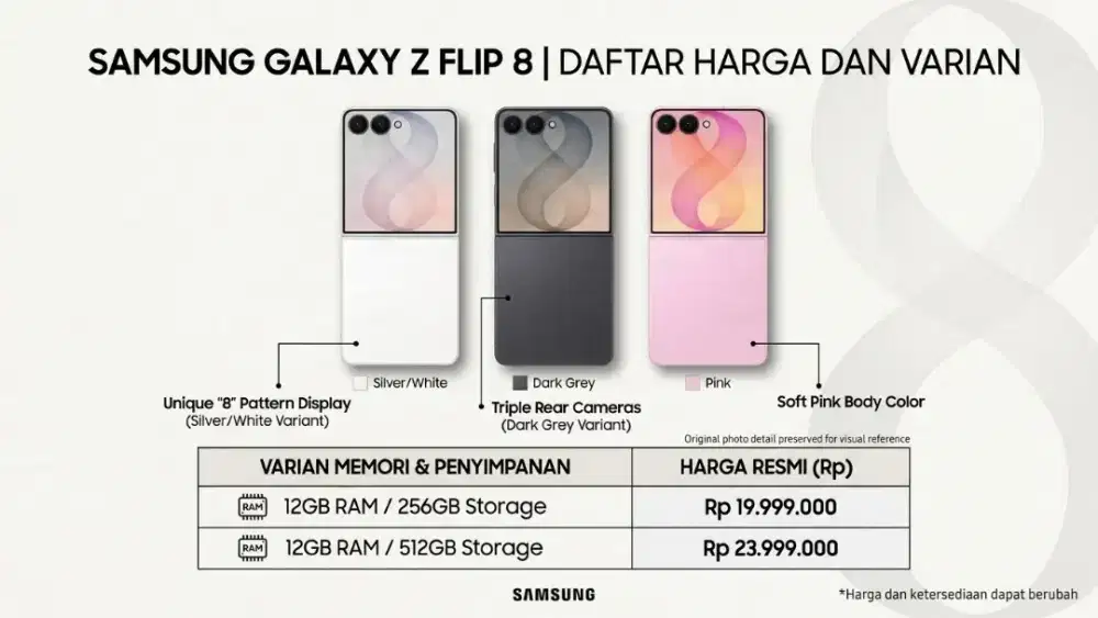 Samsung Galaxy Zflip 8 terbaru