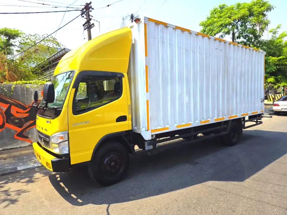 CDD Long FE74L 2022 Euro 2 Box Besi Colt Diesel Canter 125 PS Long bok