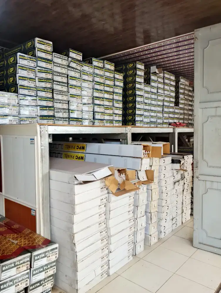 Plafon pvc, WPC wall panel, SPC lantai dll