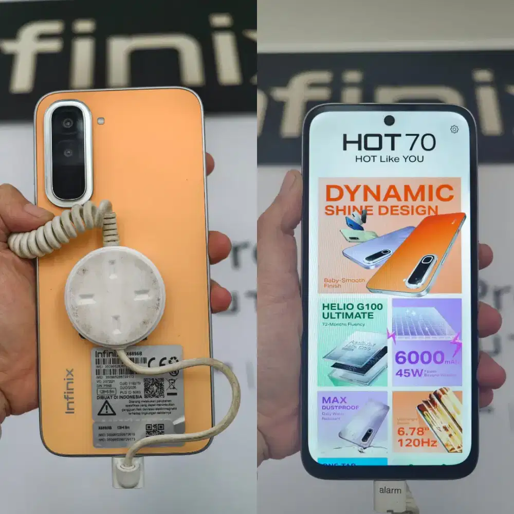 Infinix hot 70 4/128